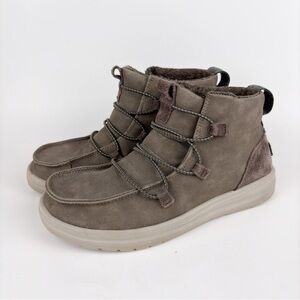 Hey Dude Eloise Recycled Leather Coffee 6